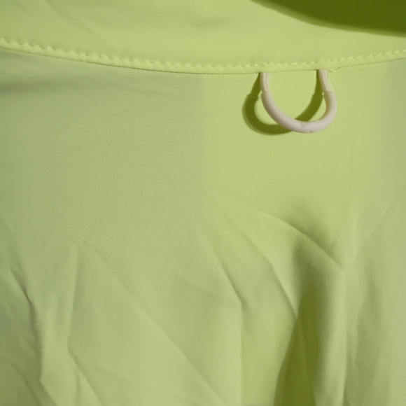 Nike Dri-FIT Lime Green Snap-Front Shirt - Picture 6 of 12